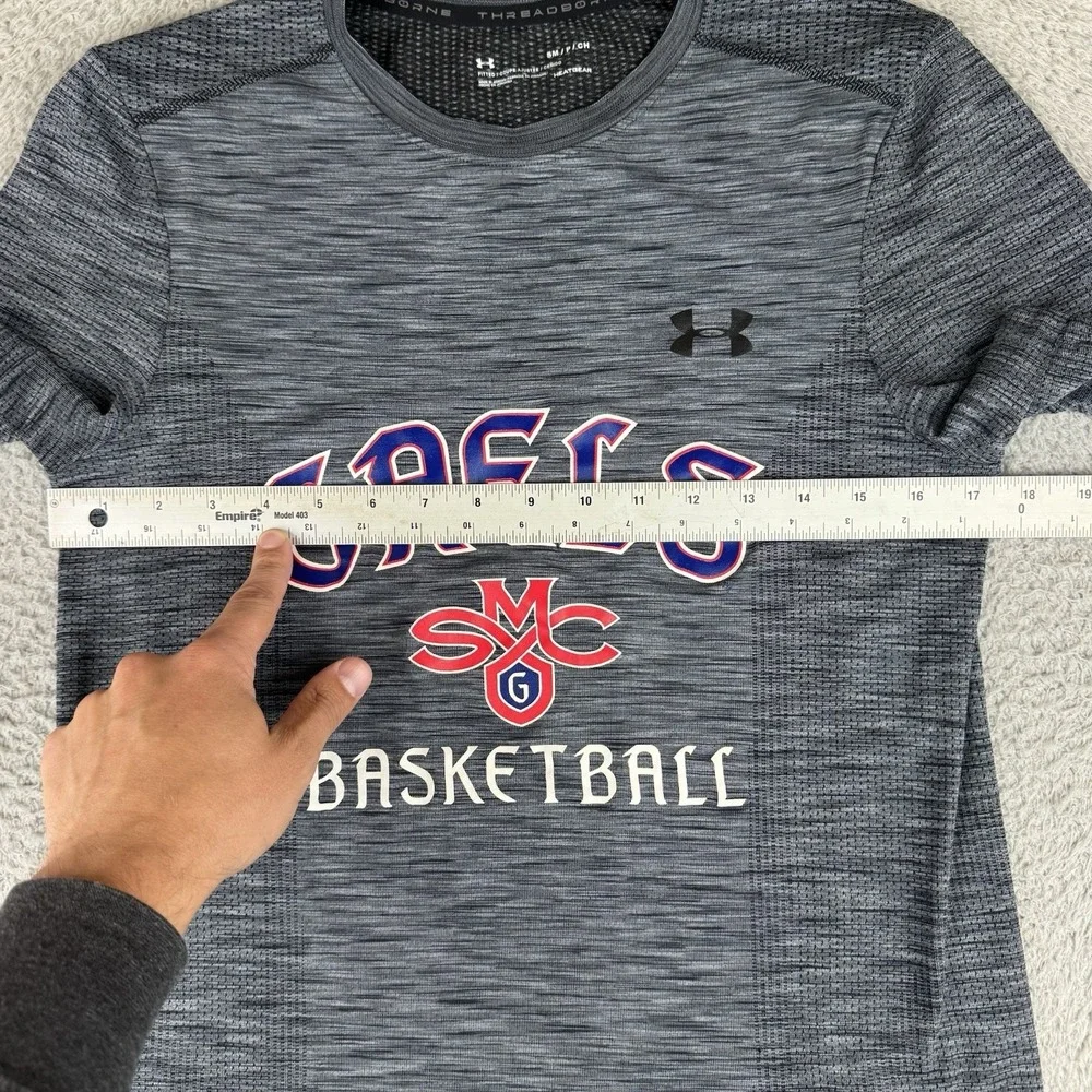 Saint Mary's Gaels Men's Under Armour Shirt Gray Men's‎ Size Small Threadborne